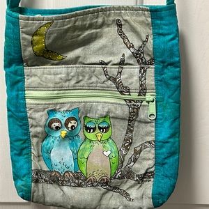 Sandi Chris Original Fabric Crossbody Purse